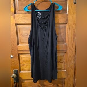 Elegant Black Sleeveless Tank Top